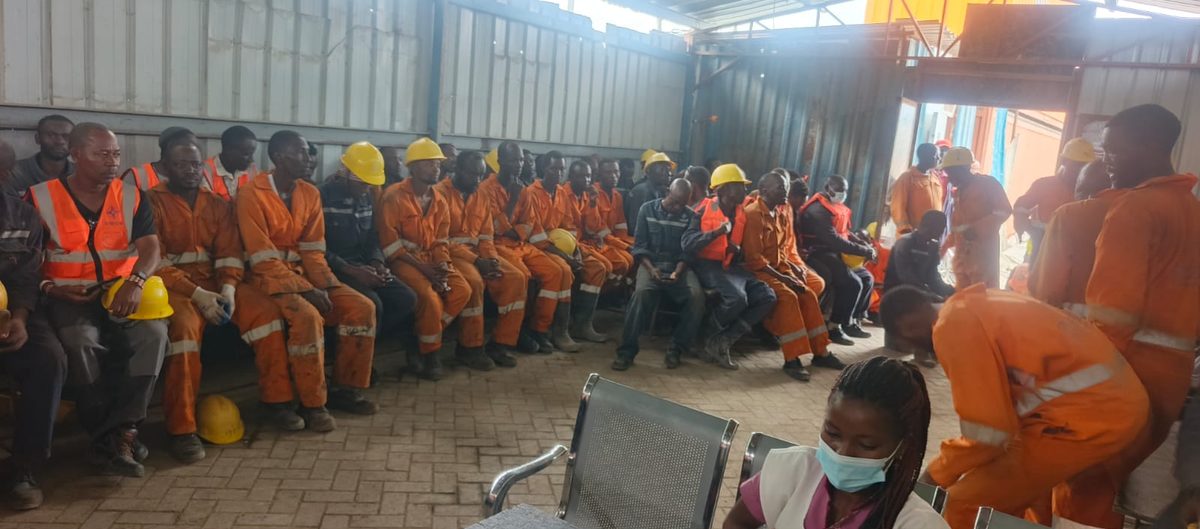 Group workplace awareness session